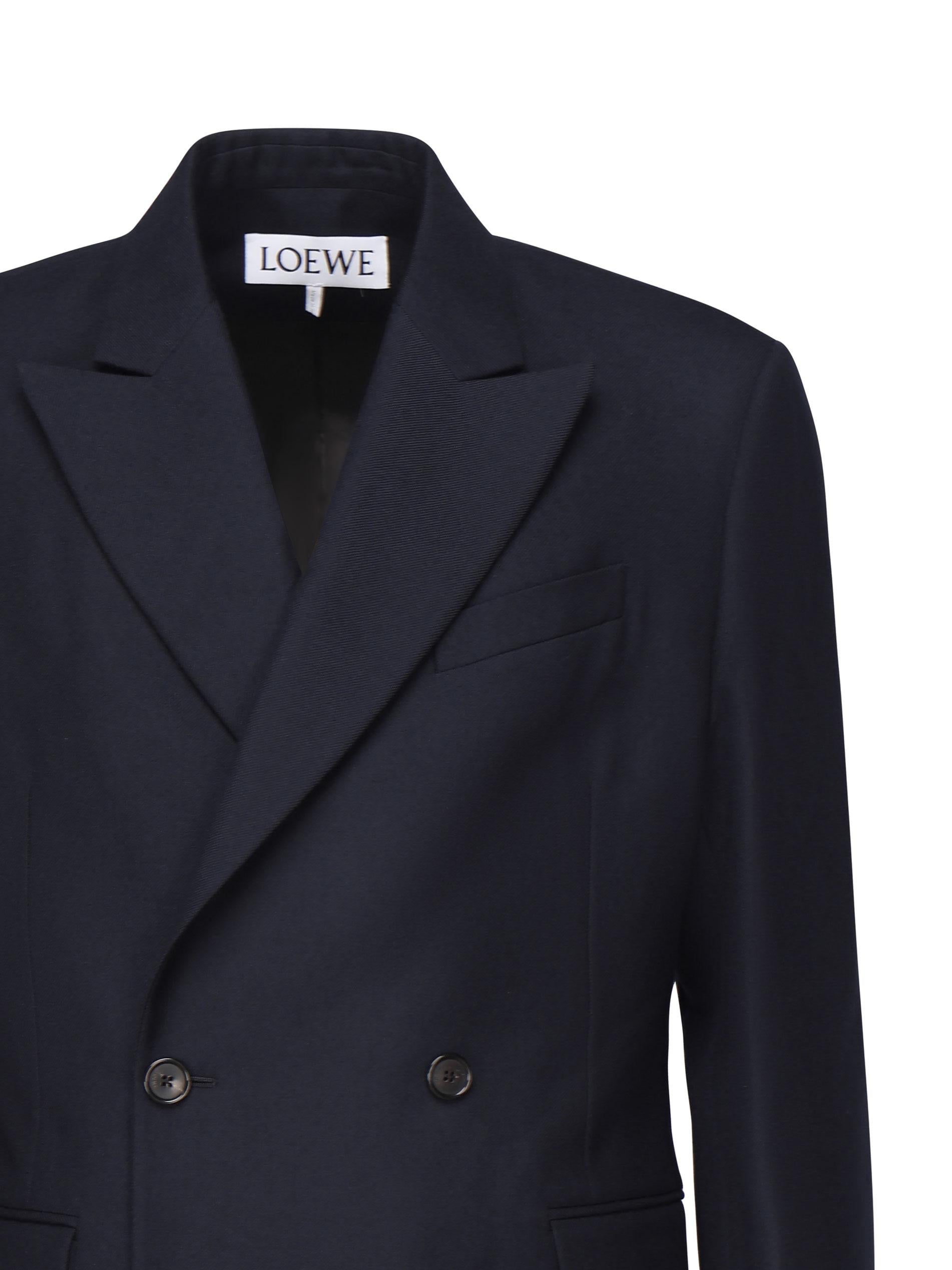 Giacca doppiopetto HSM1Y03W27 8511 LOEWE