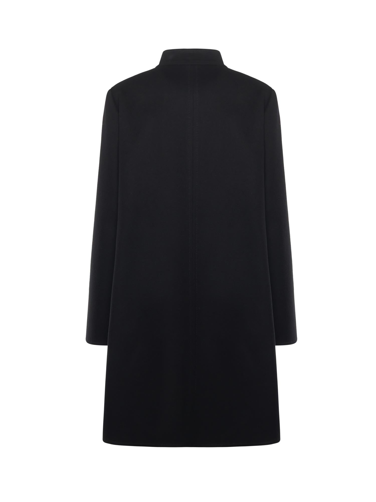 Cappotto in compact drap 7B3CA7T0 6JA0NO VALENTINO GARAVANI