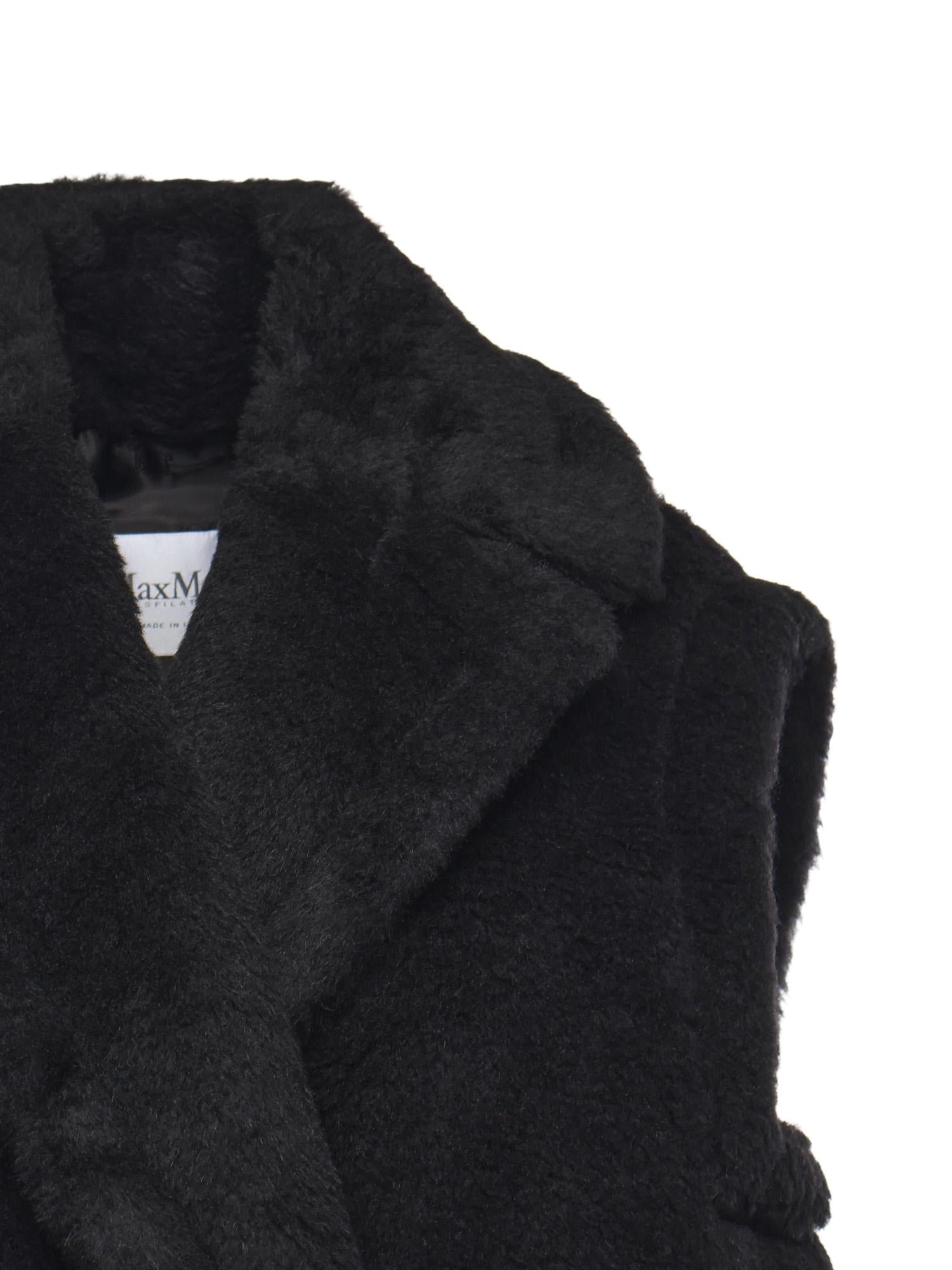 Gilet in Teddy in alpaca e lana 2521276253600 008 MAX MARA