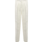 Pantaloni palazzo in lino 104869 A2HAZ05 PINKO