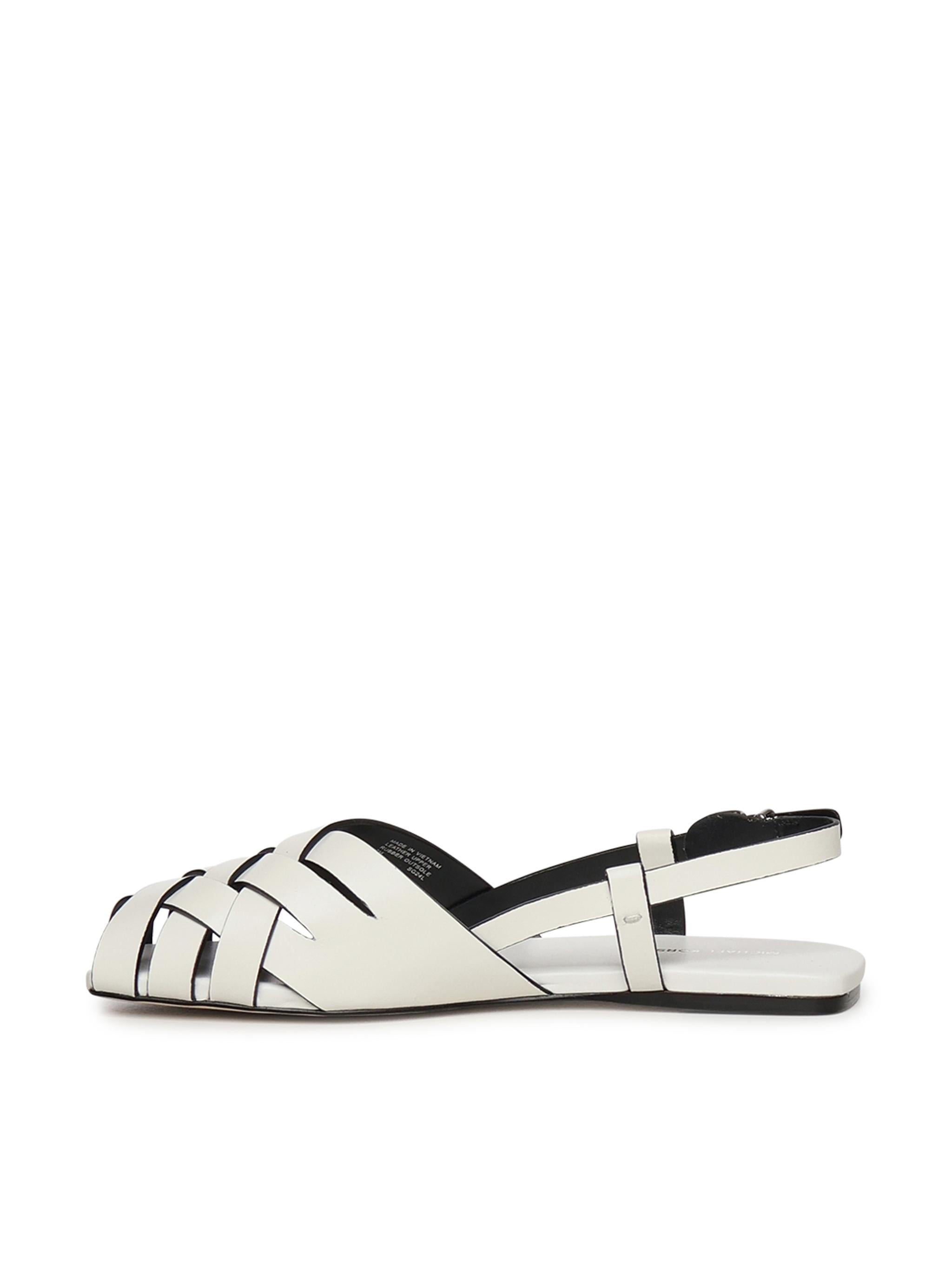 Sandali in pelle IRENE SLING FLAT 40S5IRFP1L 085 MICHAEL MICHAEL KORS