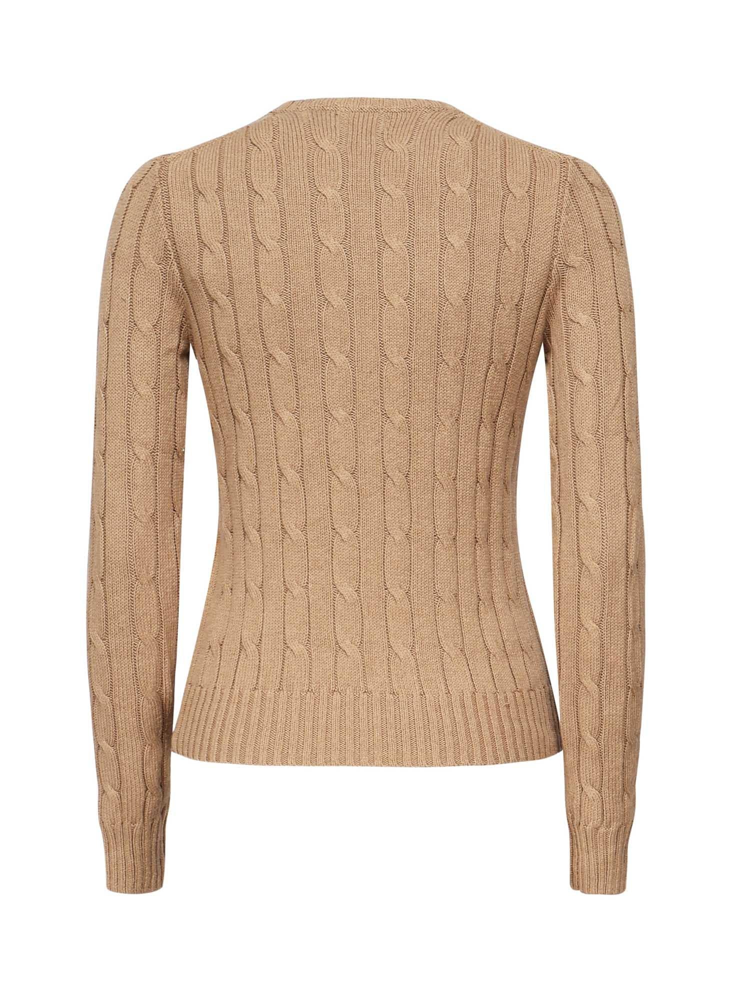 Pullover a trecce in cotone 211971795 002 POLO RALPH LAUREN