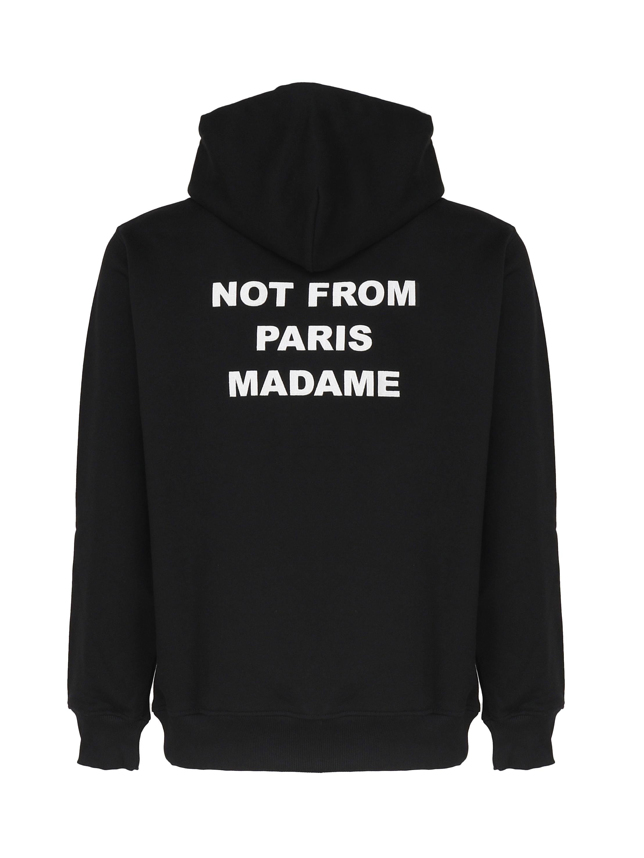 Felpa "Le Slogan Classique"<BR/> PERMHO162CO127 BL Drôle de Monsieur