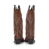 Stivali texani con ricamo DX607 INGRCUOIO METISSE