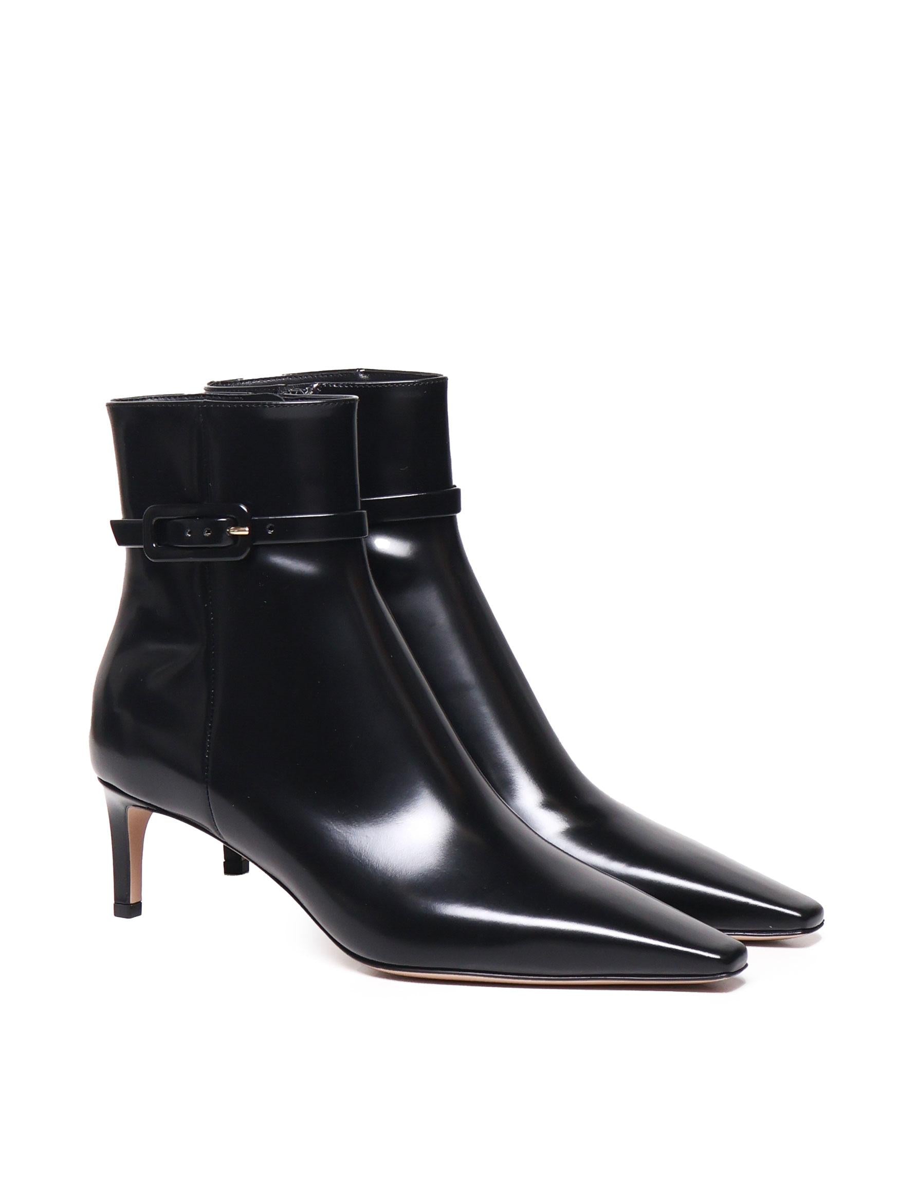 Tronchetto in pelle lucida G73085 55RICTOK GIANVITO ROSSI
