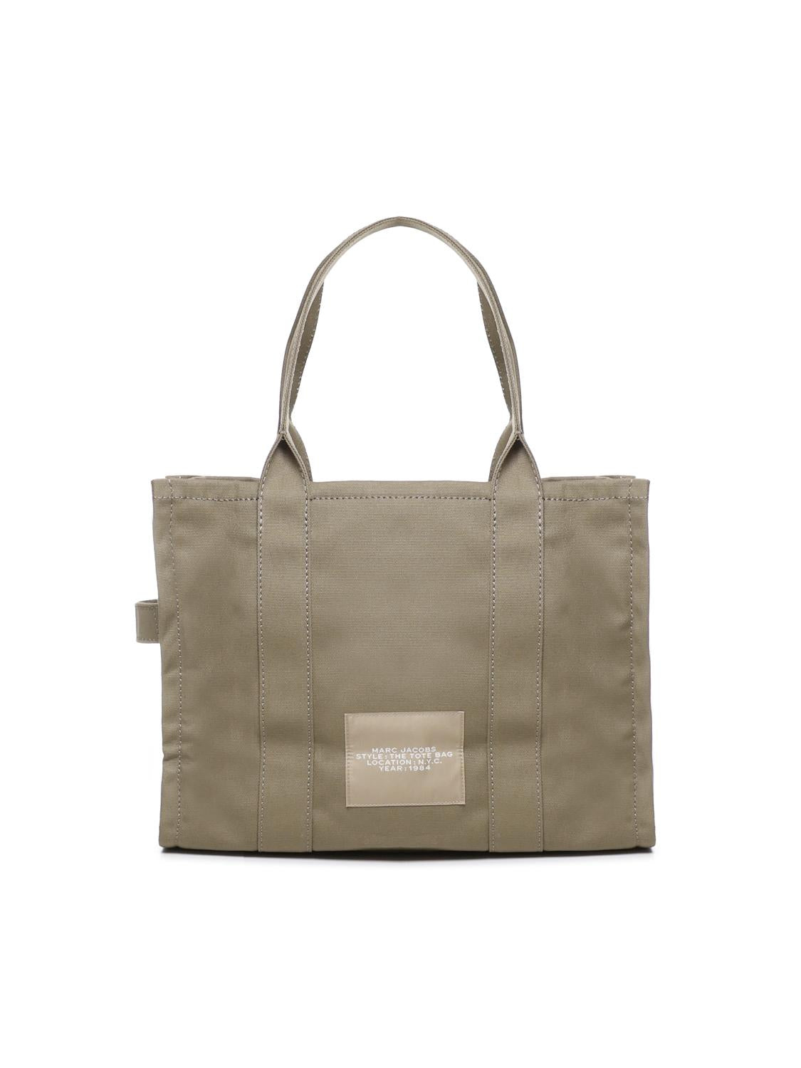Borsa The Tote in cotone M0016156 THE LARGE TOTE372 MARC JACOBS