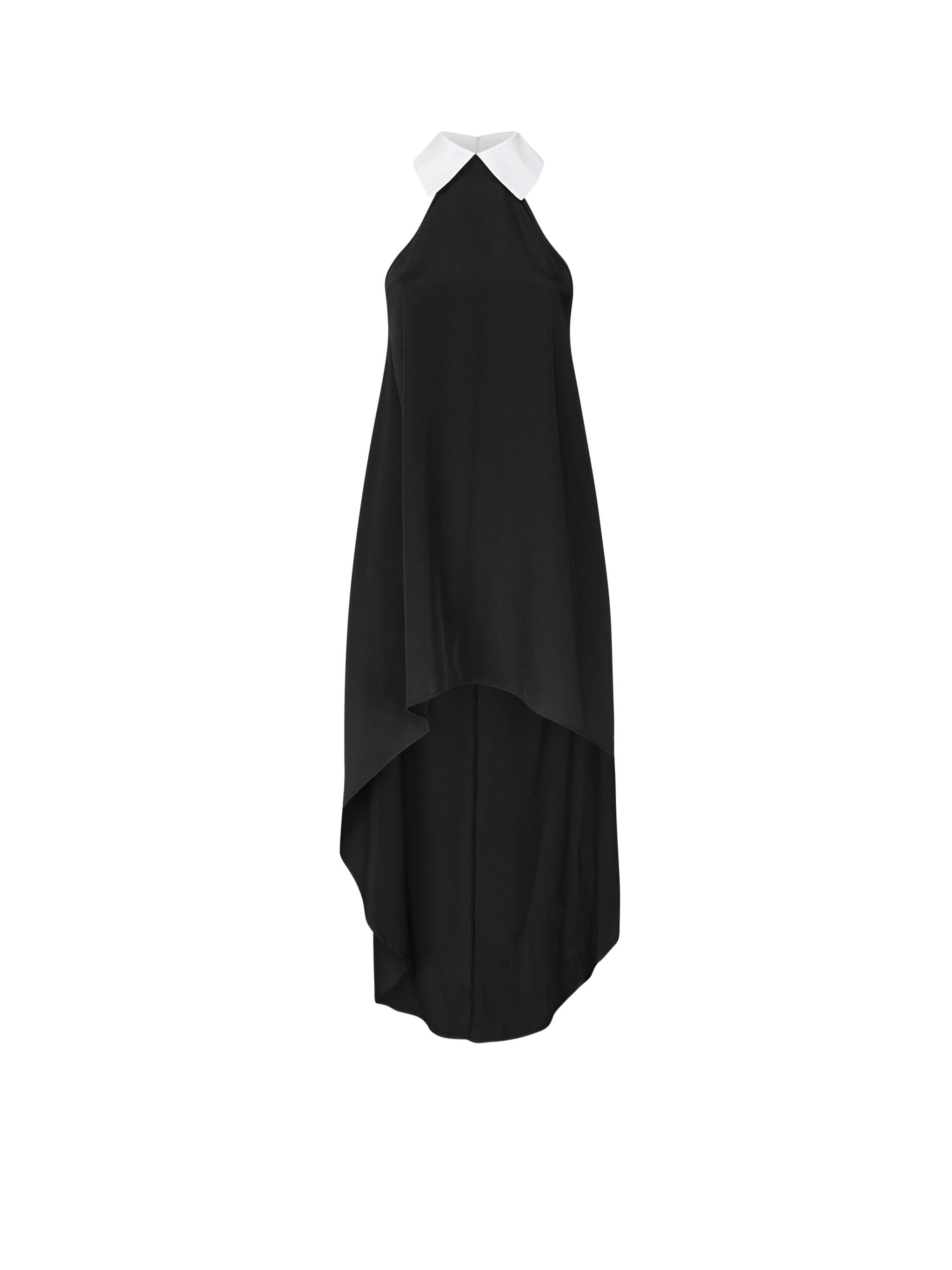 Vestito Irina asimmetrico AUS5IRINA BLACK ALBERTO AUDENINO