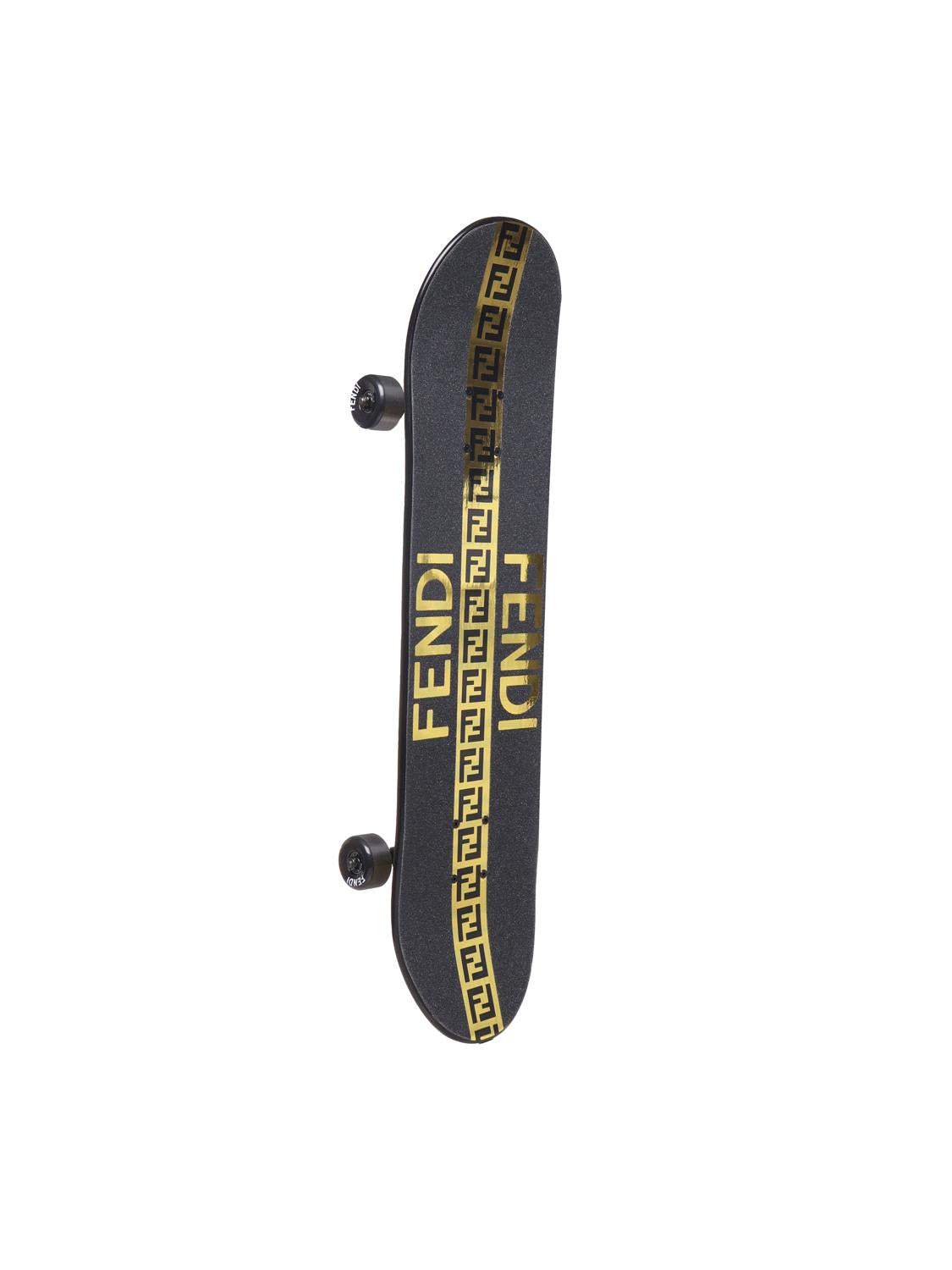 Skateboard in legno con logo a contrasto 7AS109 AJI4F0QU2 FENDI
