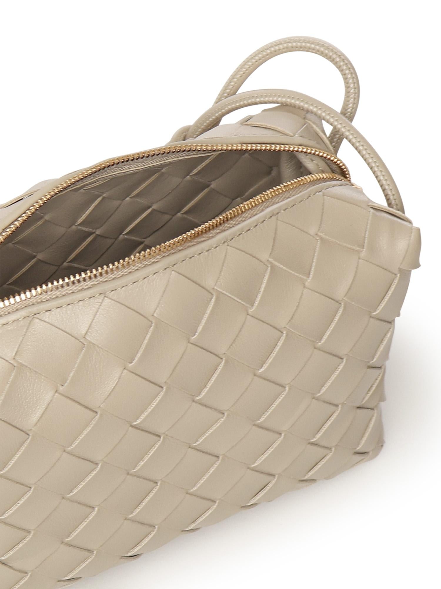 Mini Loop camera bag in pelle 723547 V1G119615 BOTTEGA VENETA