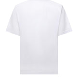 T-shirt in cotone con patch logo G8PN9T FU7EQW0800 DOLCE & GABBANA