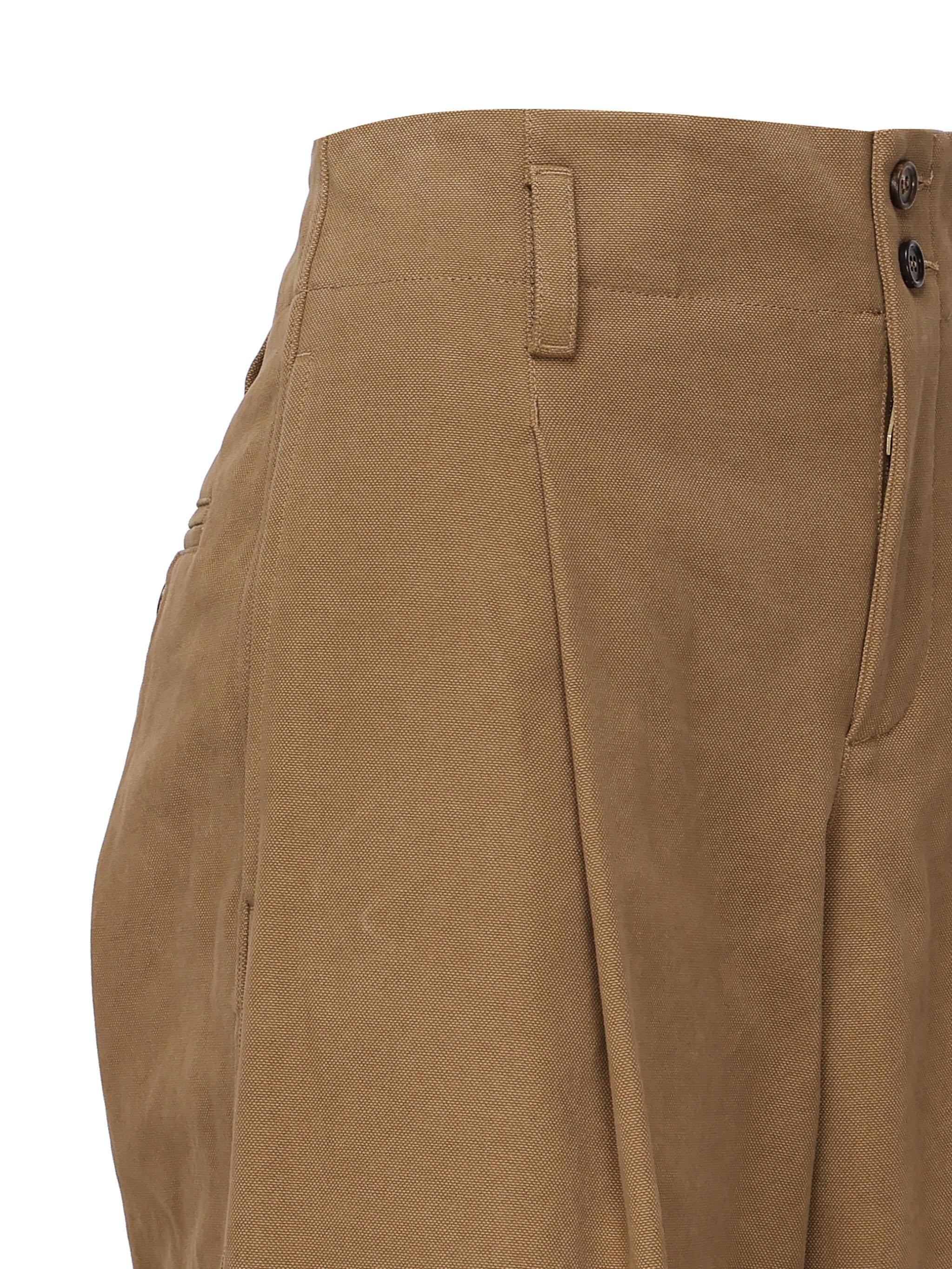 Pantaloni svasati in cotone CHC25APA11365 208 CHLOÉ