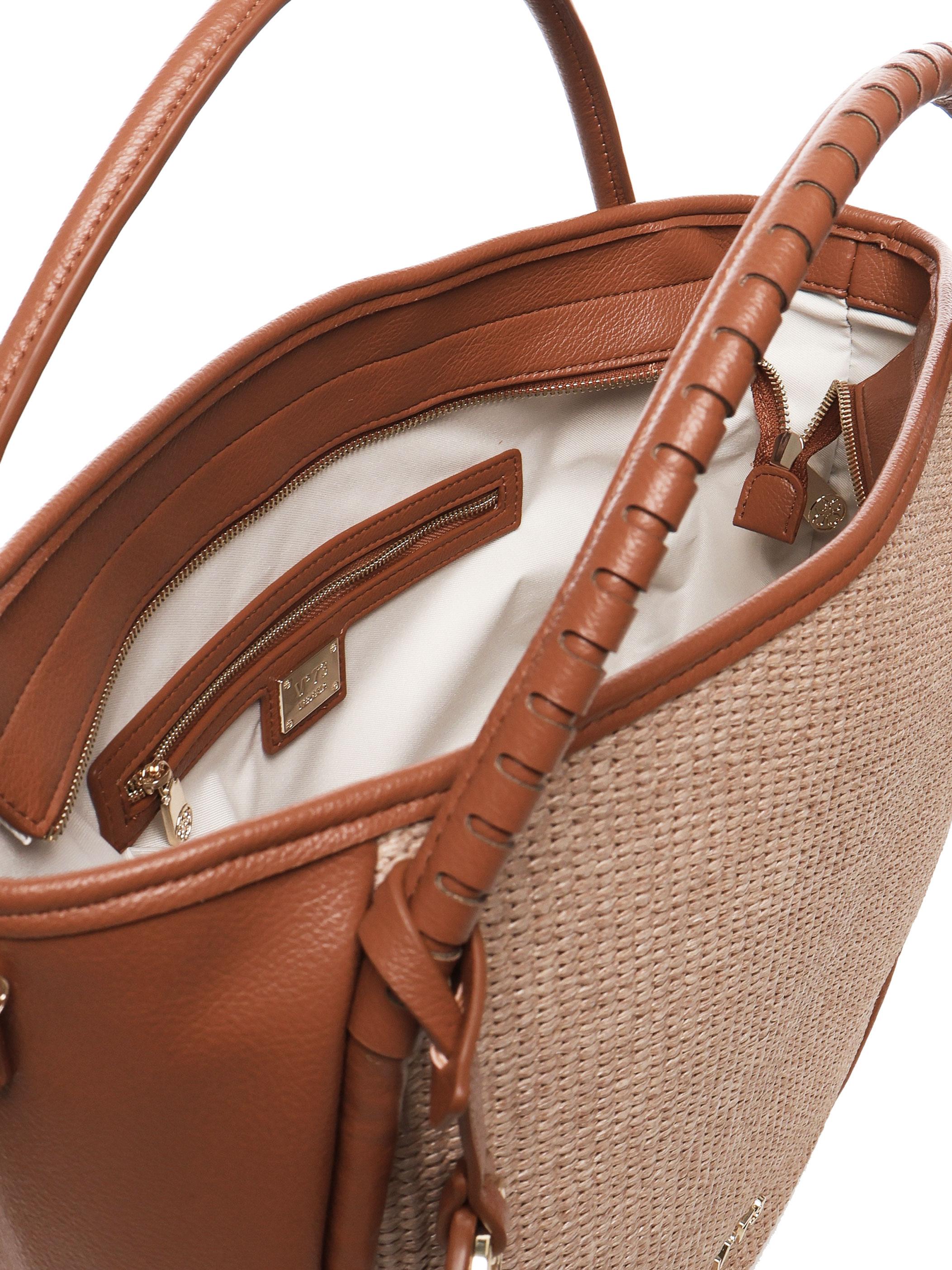 Borsa Flaminia 73BS90001 FLAMINIANATURALE/CUOIO V° 73