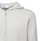 Felpa con zip in lana e cashmere 57180 19638044 GALIANO