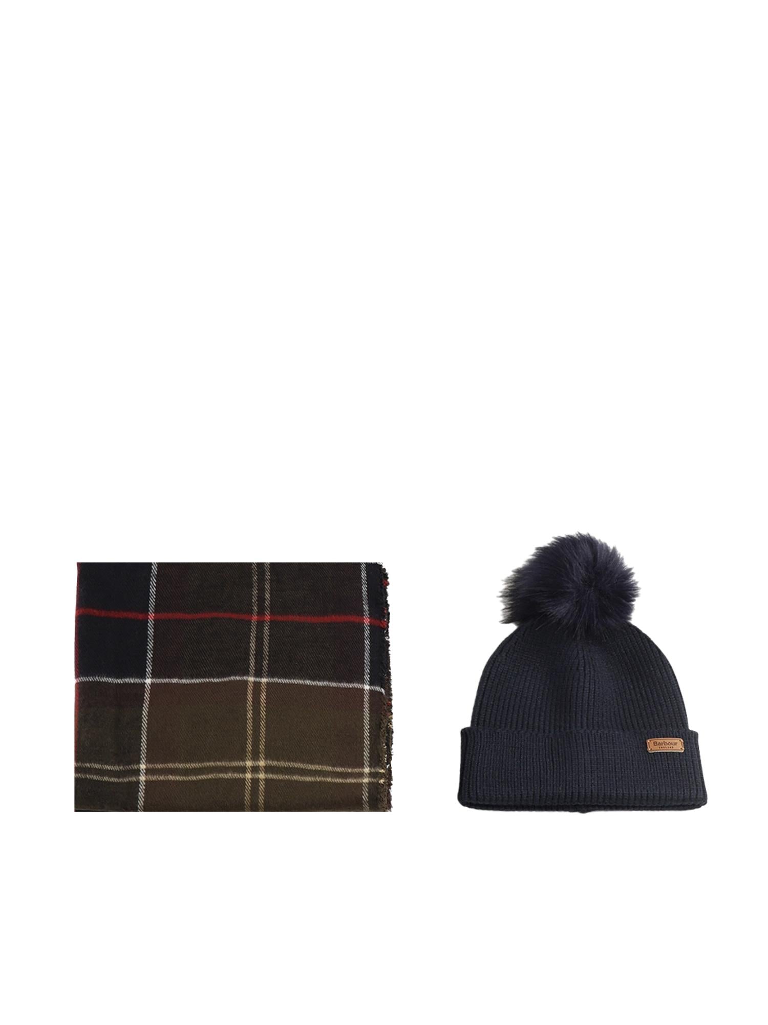 Set regalo Berretto Dover & Sciarpa Hailes LGS0054 TN11 BARBOUR