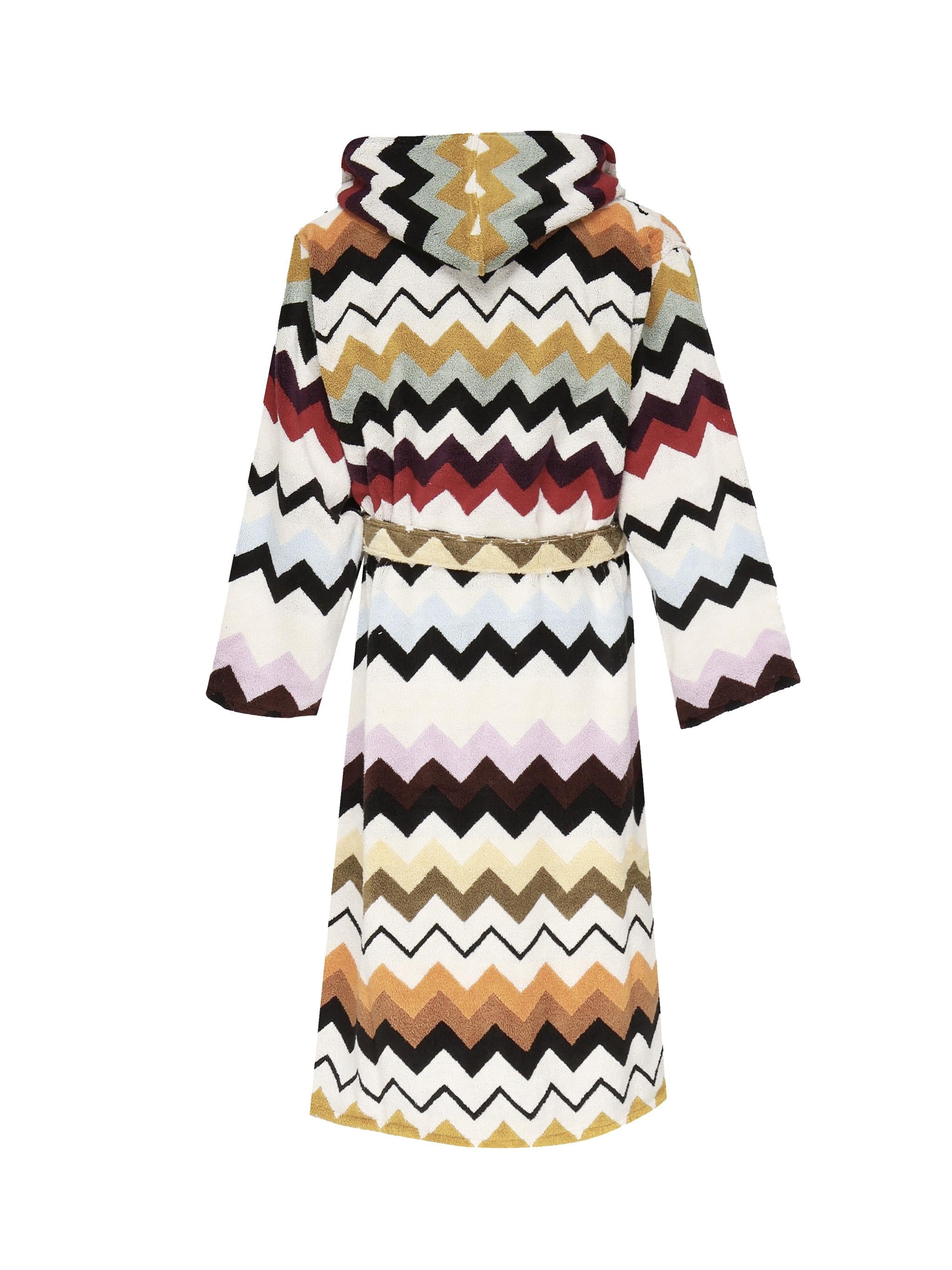 Accappatoio con cappuccio Murrina 1E3AC99101 100 MISSONI HOME