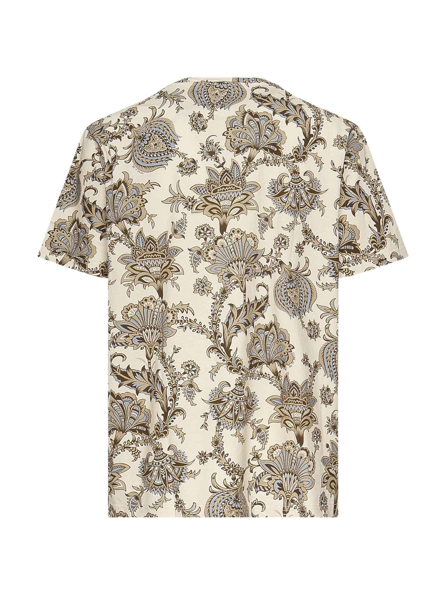 T-shirt con stampa floreale MRMA0002 AK576X0820 ETRO