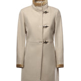 Cappotto Virginia in panno di lana mélange NAW50514000XMY C002 FAY