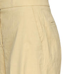 Pantaloni con piega in lino stretch 104929 A0IMC23 PINKO