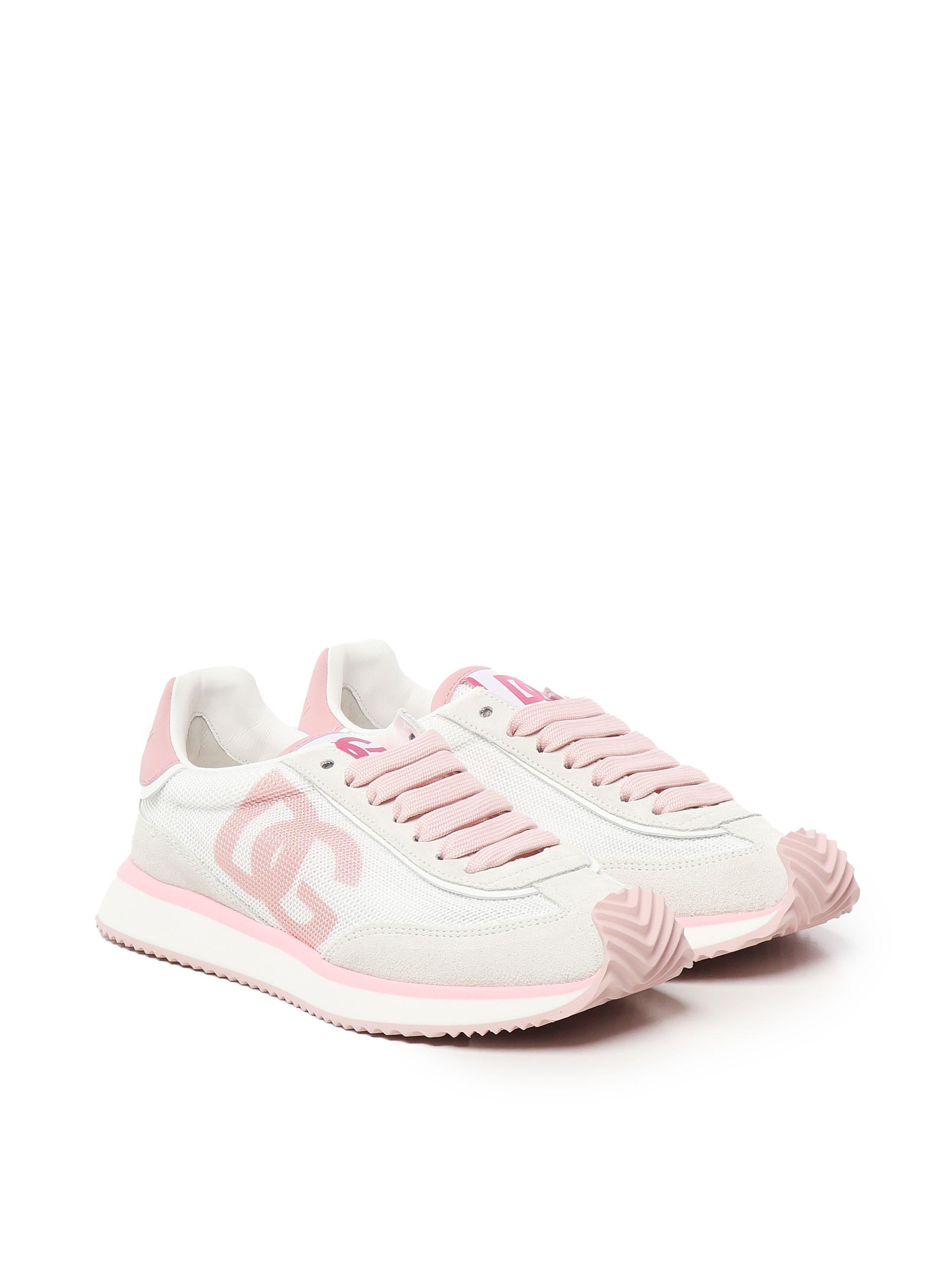 Sneaker DG cushion in mix materiali CK2288 A535587587 DOLCE & GABBANA