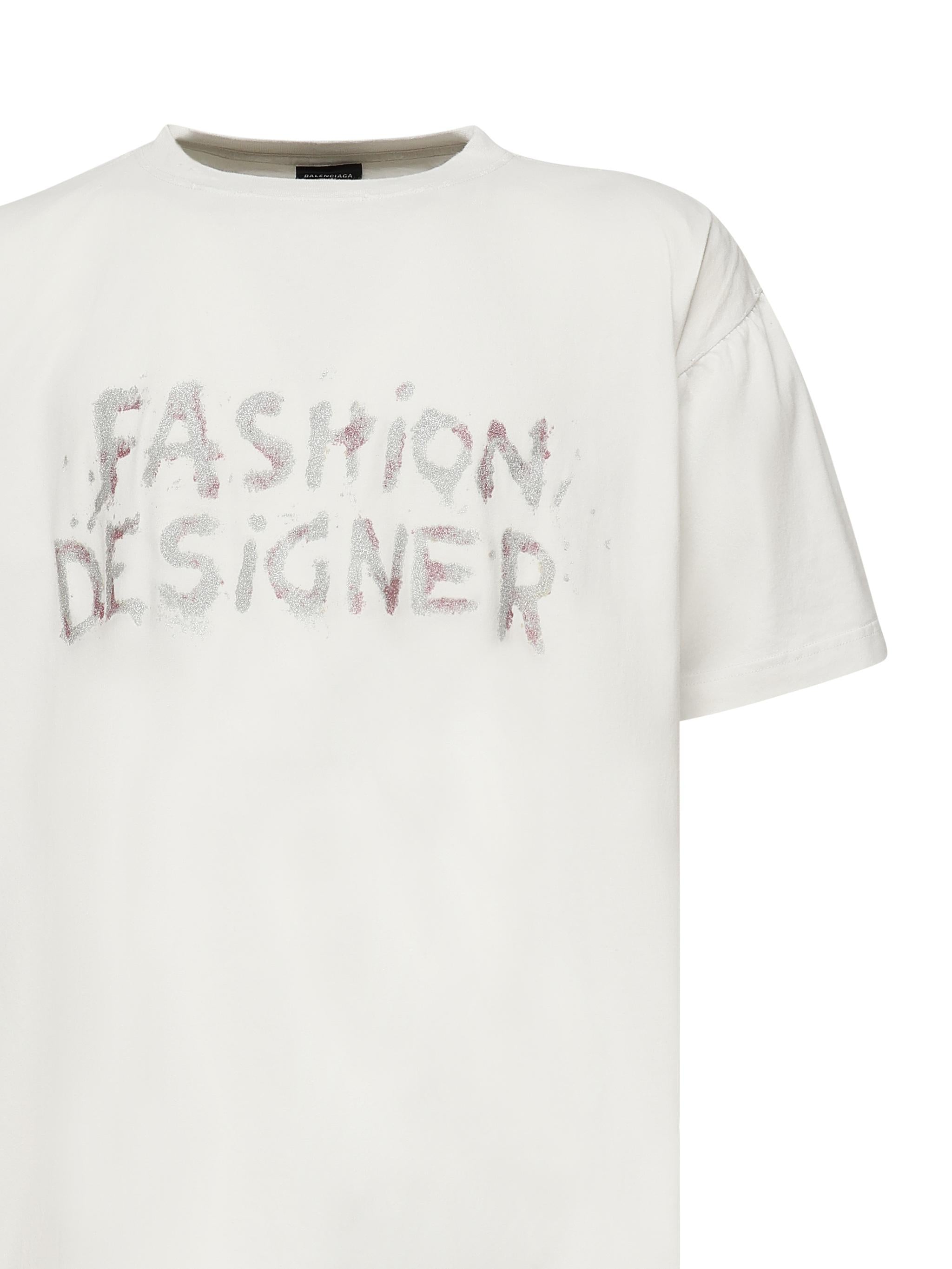 T-shirt con stampa<BR/> 824285 TSVC59012 BALENCIAGA