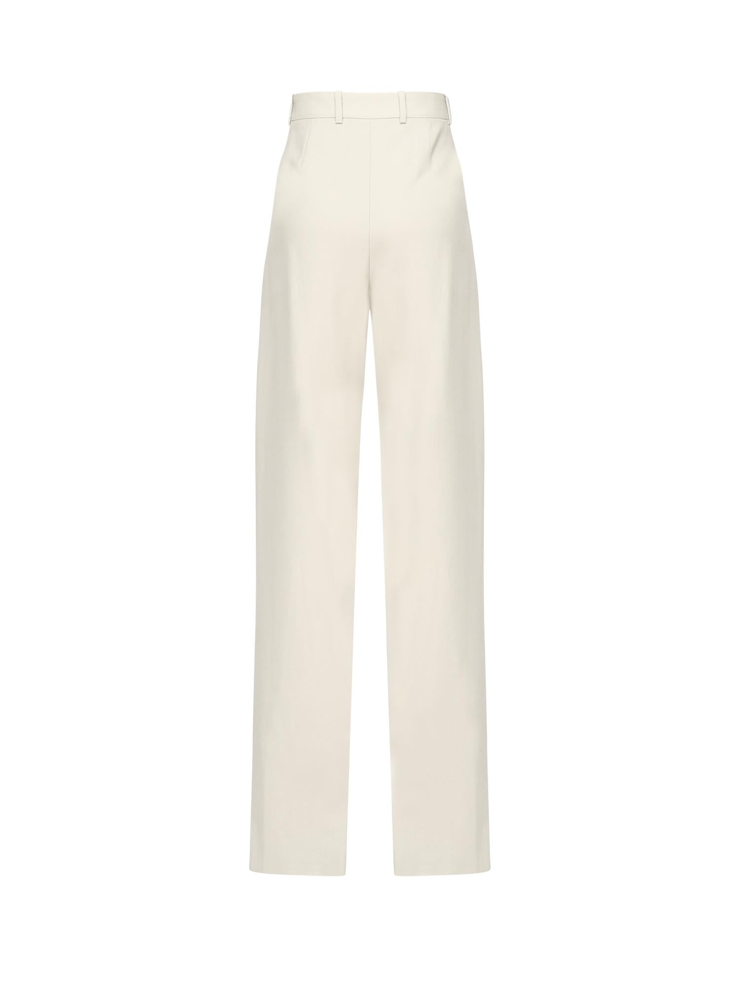 Pantaloni in lana leggera 823734 Y2L822630 SAINT LAURENT