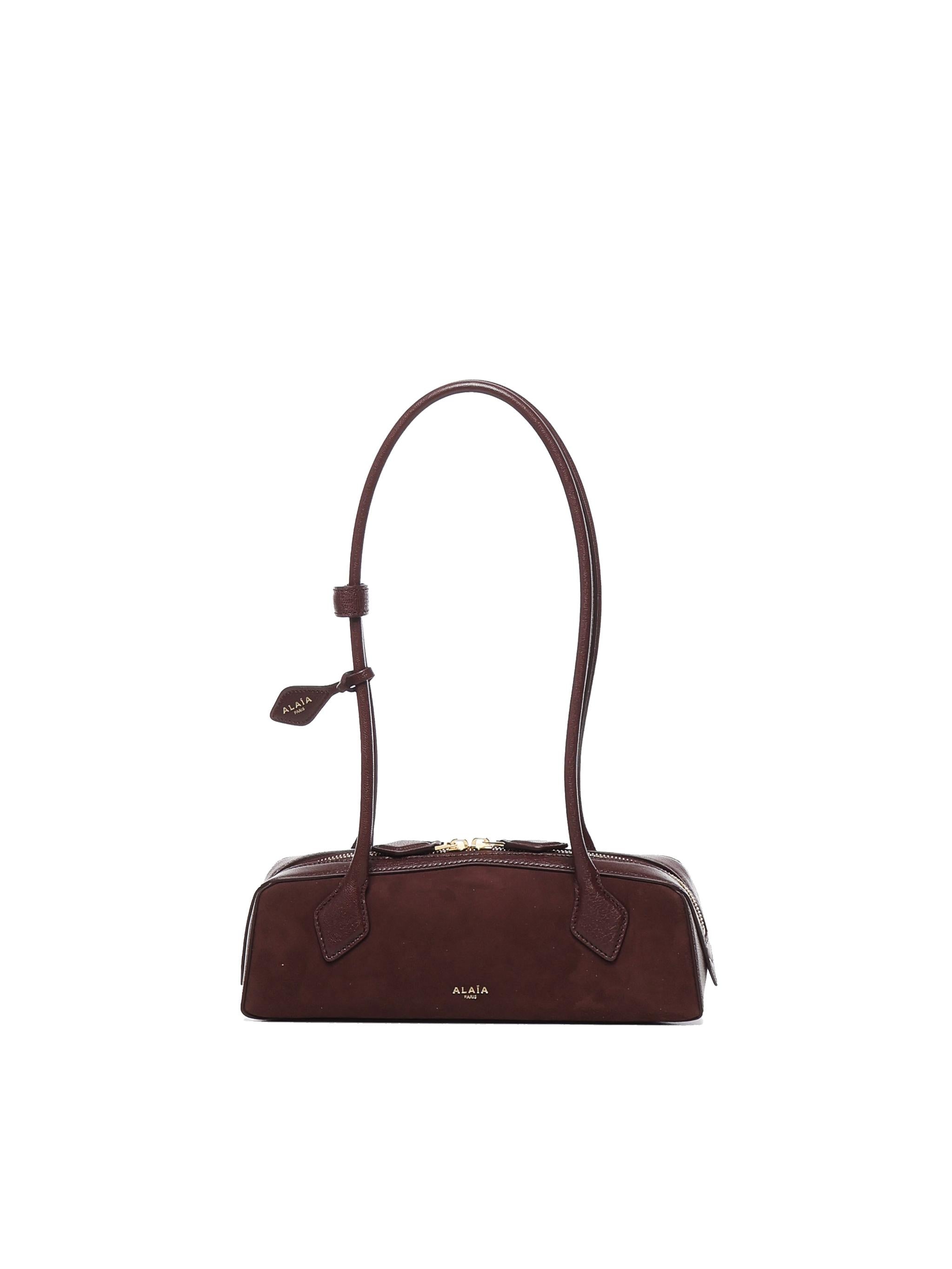 Mini bag Le Teckel in pelle AA1S06029CA577 325 ALAIA