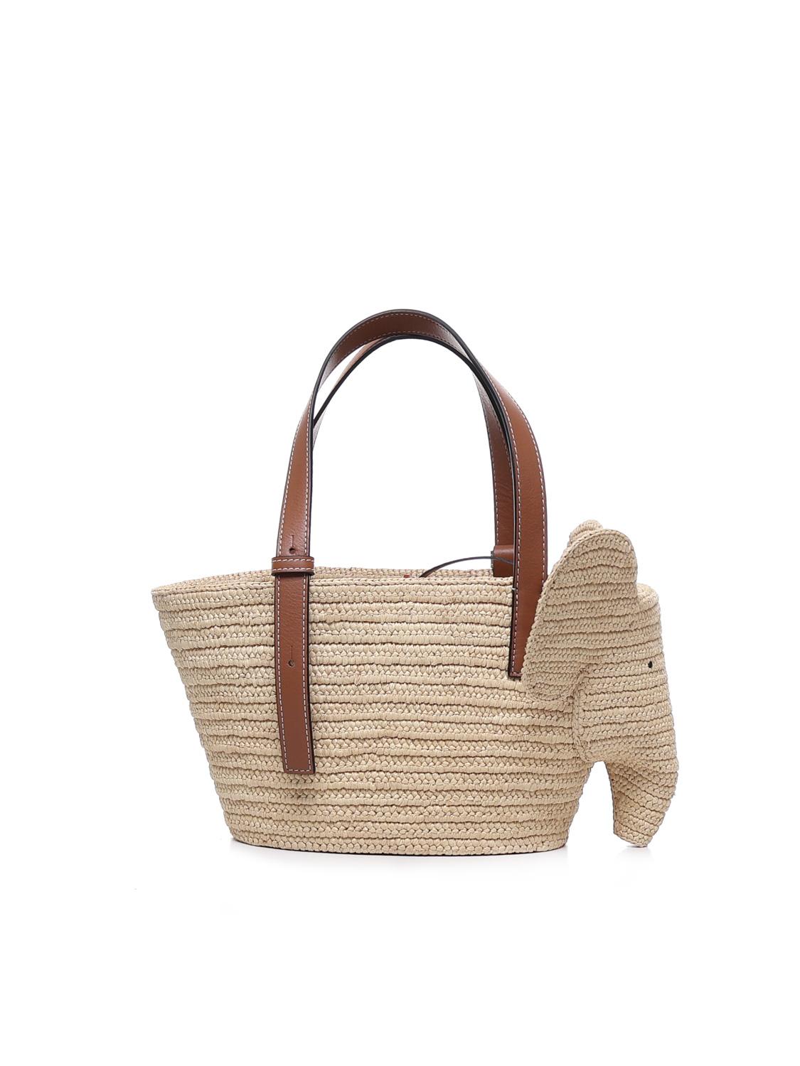 Borsa cesto Elephant piccola A546T37X01 2435 LOEWE