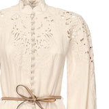 Abito midi Wylie 1743DRS251 CRM ZIMMERMANN