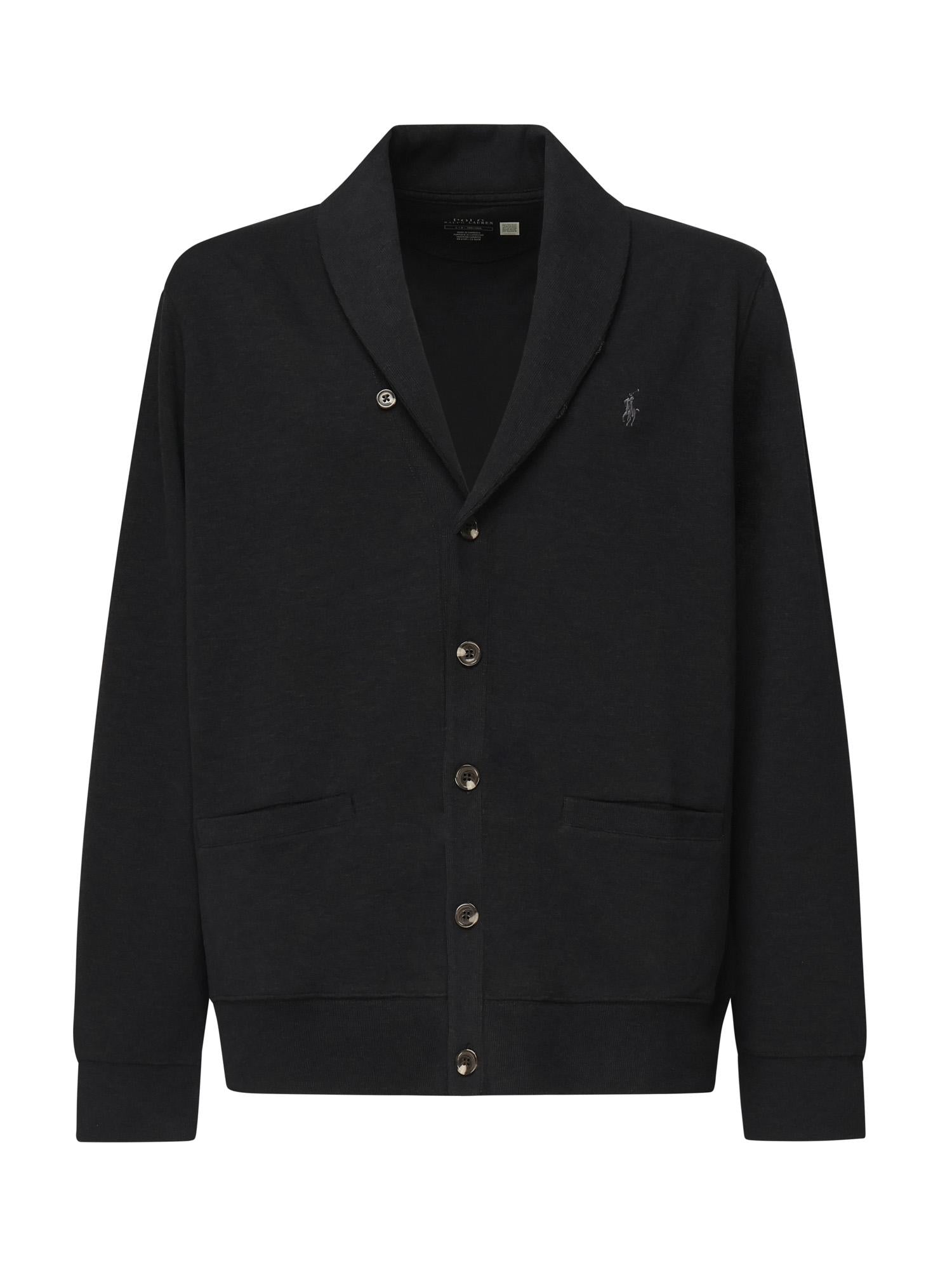 Cardigan in misto cotone con logo 710877008 007 POLO RALPH LAUREN