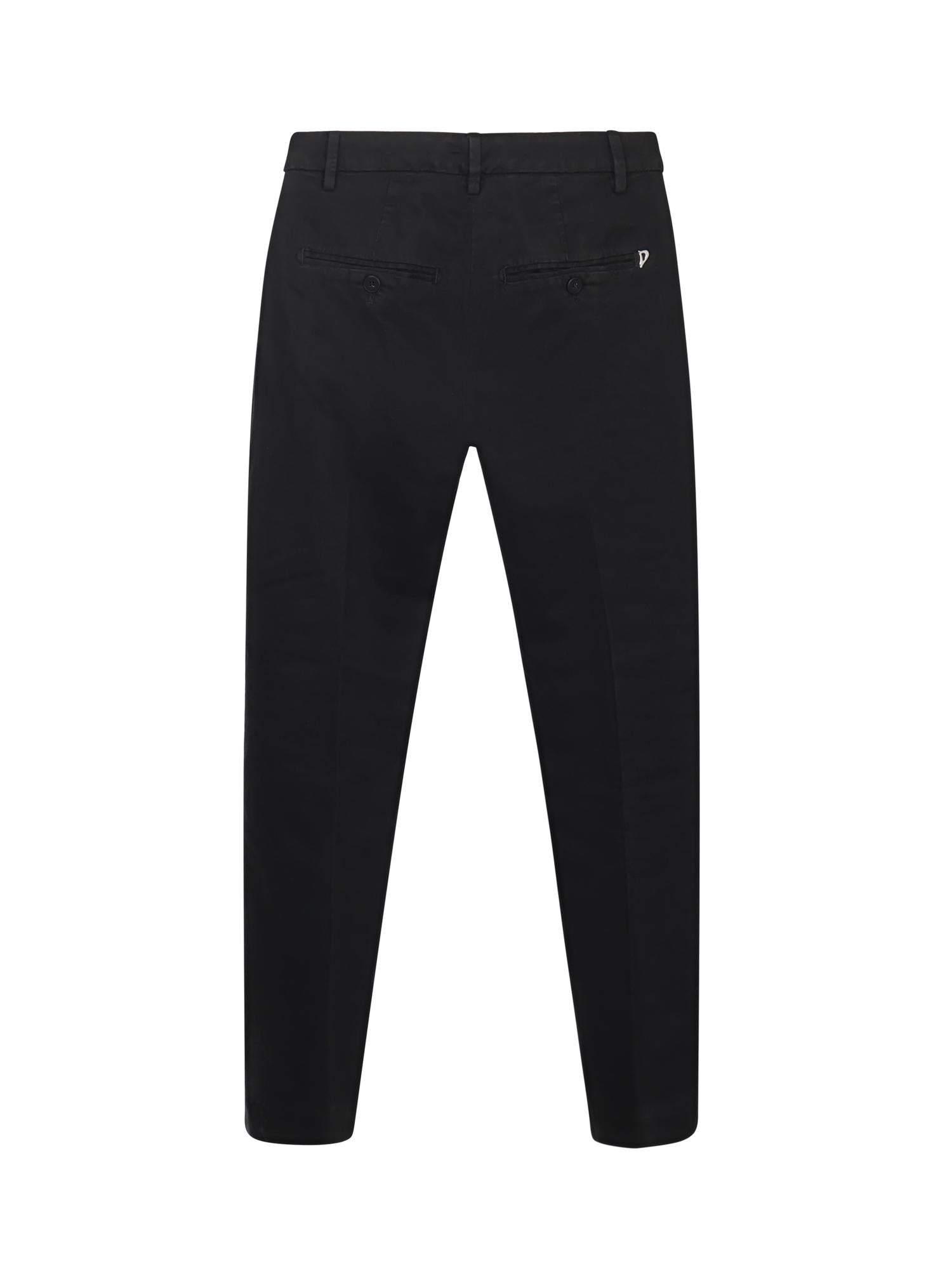 Pantalone Perfect in gabardina di cotone DP066 GSE043DPTD999 DONDUP