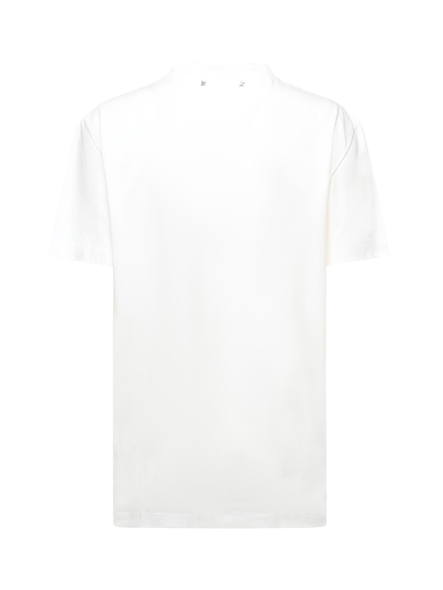 T-shirt con cristalli GWP01220 P00067310363 GOLDEN GOOSE
