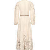 Abito midi Wylie 1743DRS251 CRM ZIMMERMANN