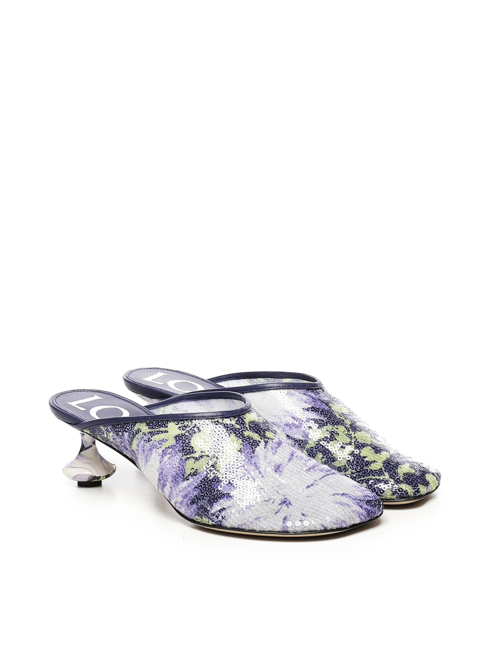 Sabot Toy in paillettes LLST379X10 5657 LOEWE