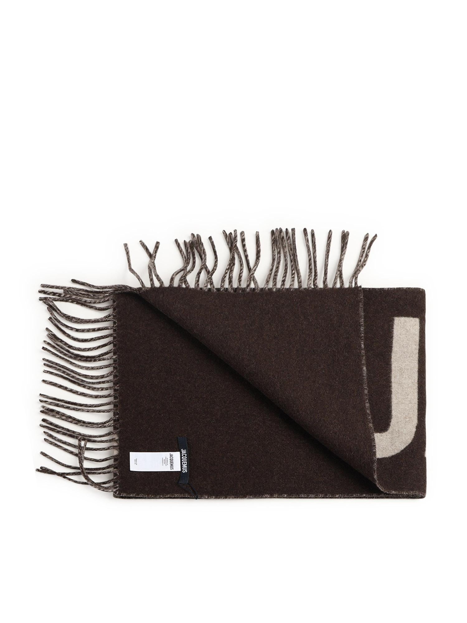 Sciarpa L'Echarpe con logo<BR/> 22HACU00435AOT4001 080 JACQUEMUS