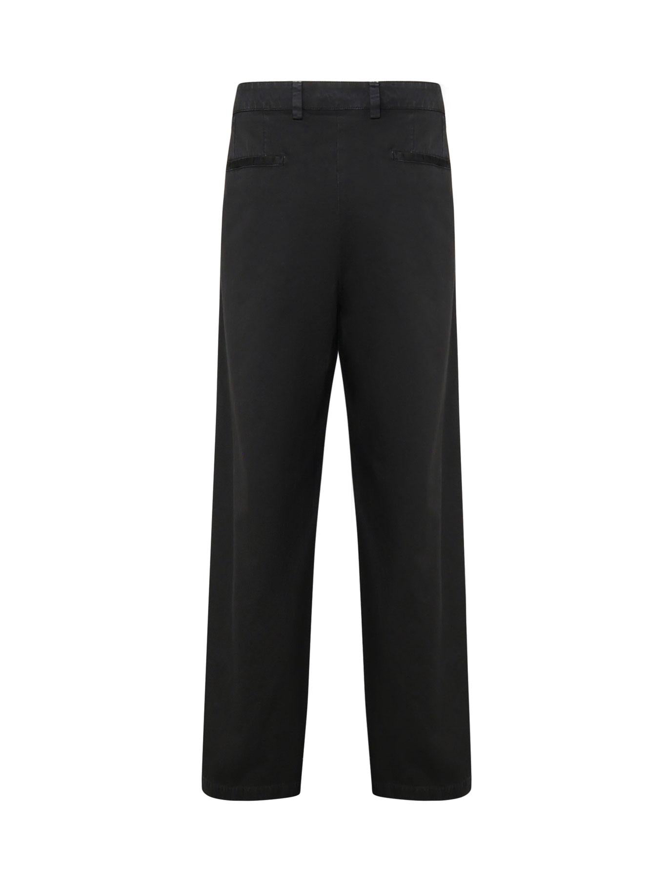 Pantaloni in gabardina GV5ZHT G8LG9N0000 DOLCE & GABBANA