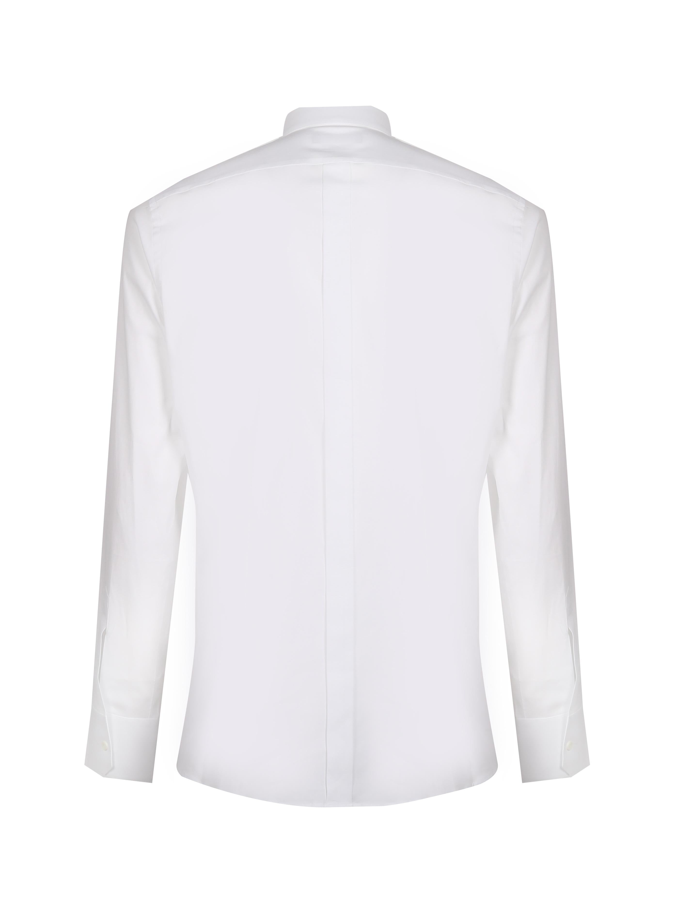 Camicia in cotone stretch G5EJ0T FUEEEW0800 DOLCE & GABBANA