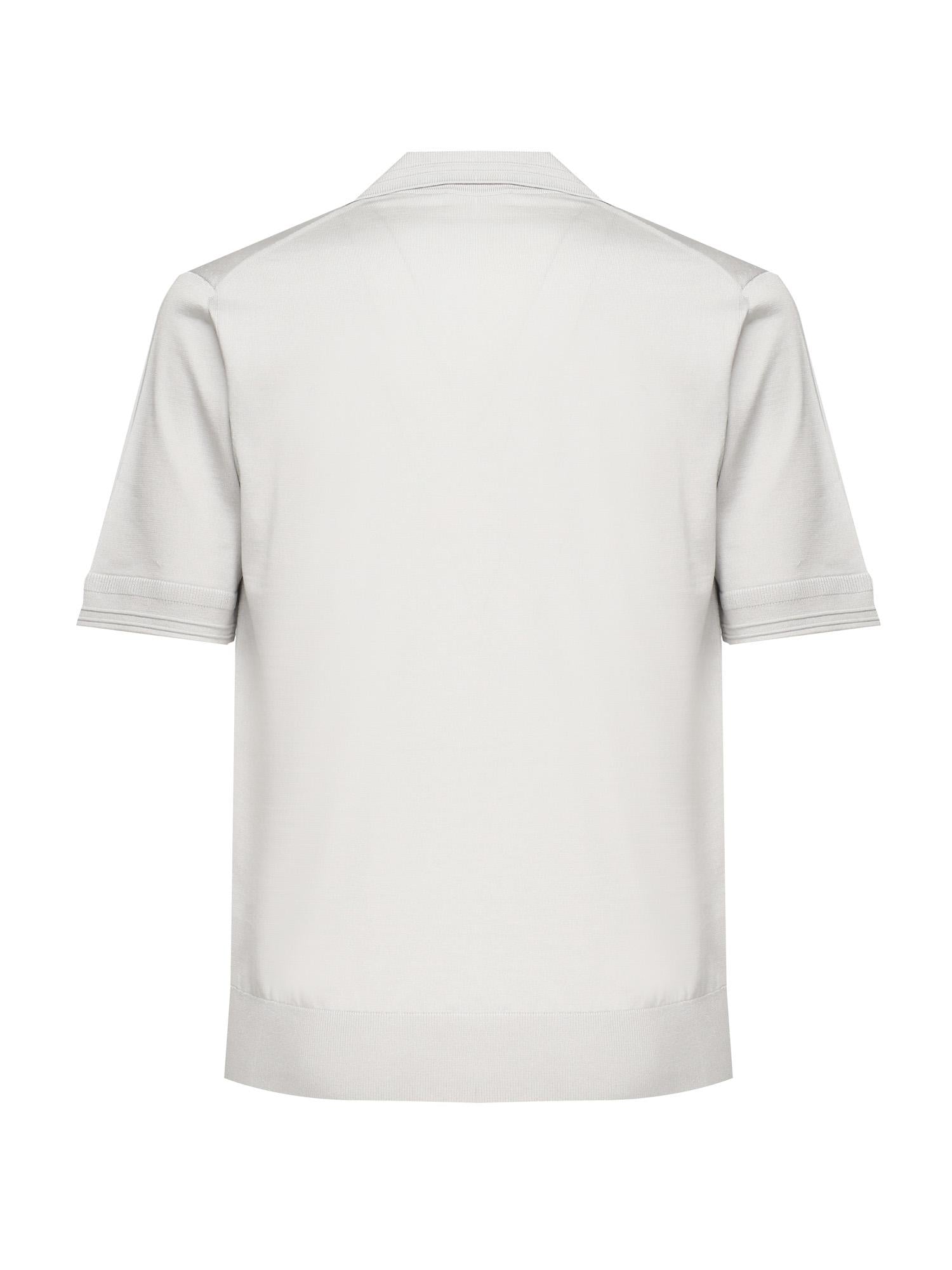 Polo in seta GXZ09Z JBSLVN4534 DOLCE & GABBANA
