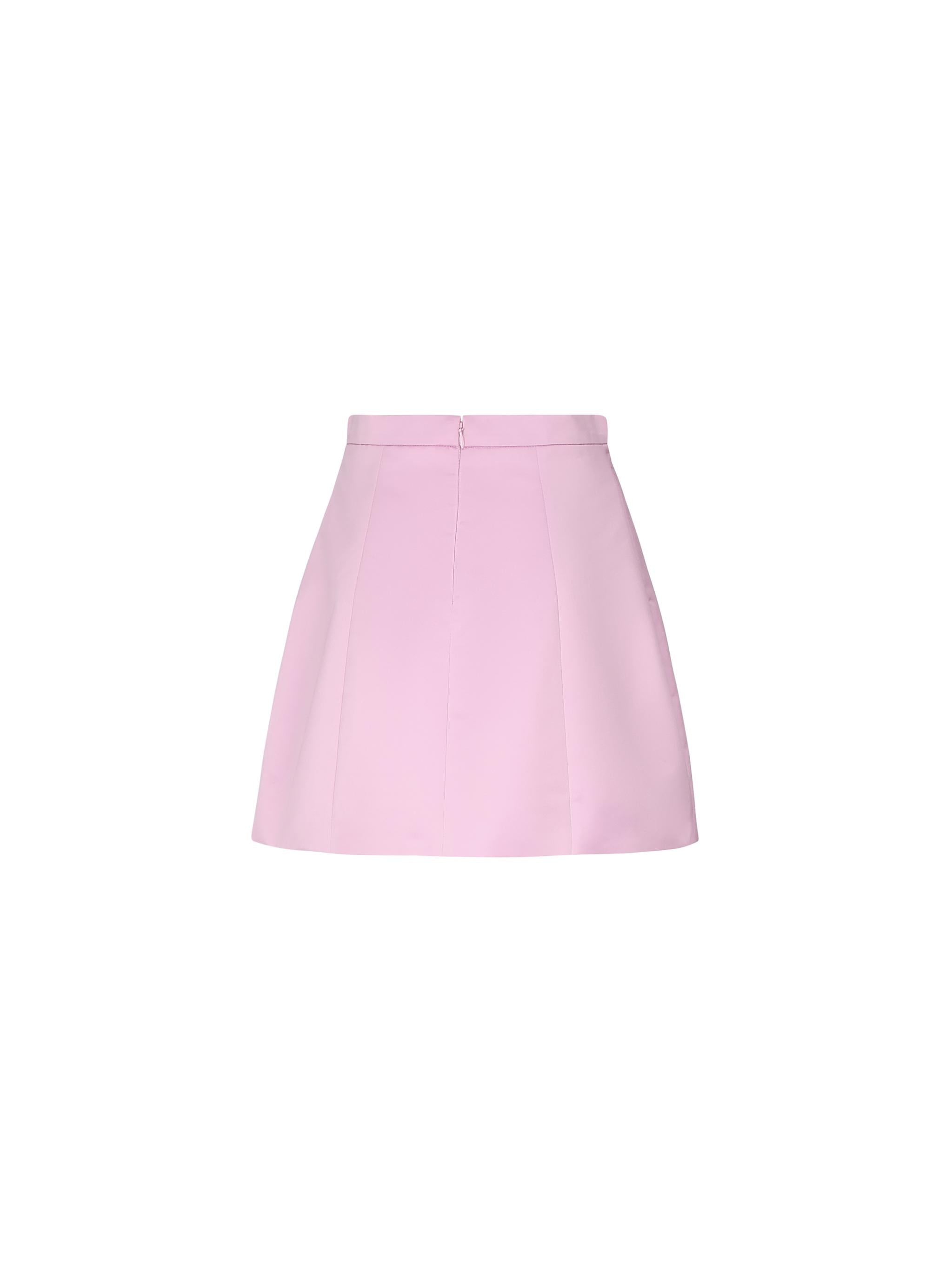 Minigonna in duchesse 2G241A N0113 BLUMARINE