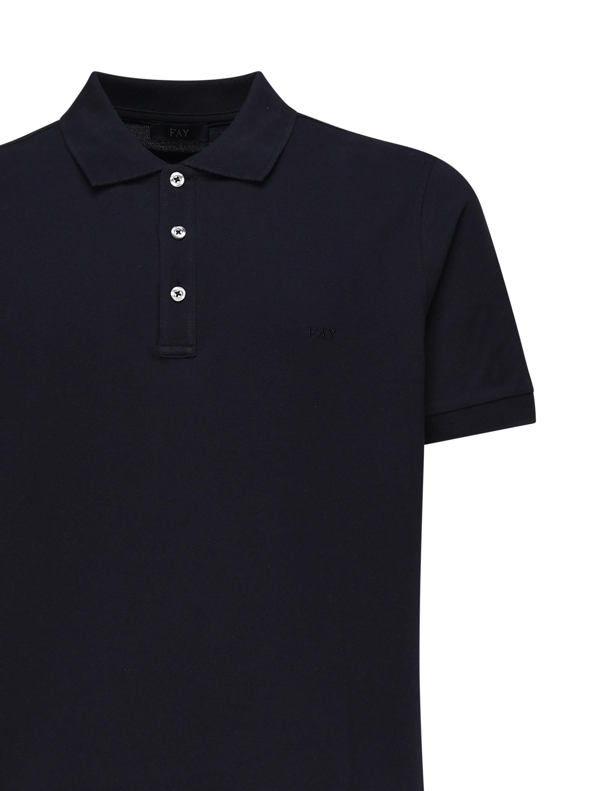 Polo in Piquet <BR/> NPMB250144STDW U806 FAY