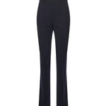 Pantaloni gessati in misto lana 105671 A2QYEZ1 PINKO