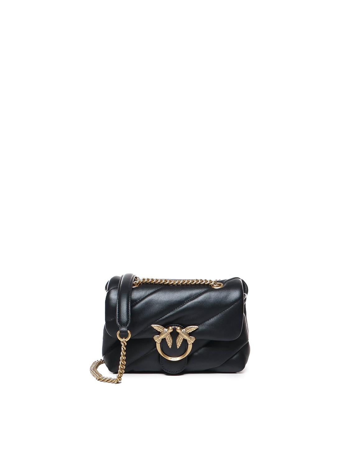 Borsa a tracolla piccola Love Bag Puff 100039 A0F2Z99Q PINKO
