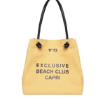 Borsa shooping Beach Club 73BS92701 BEACH CLUBGIALLO/NERO V° 73