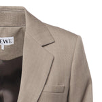 Giacca sartoriale in lana S540Y03XBM 8586 LOEWE