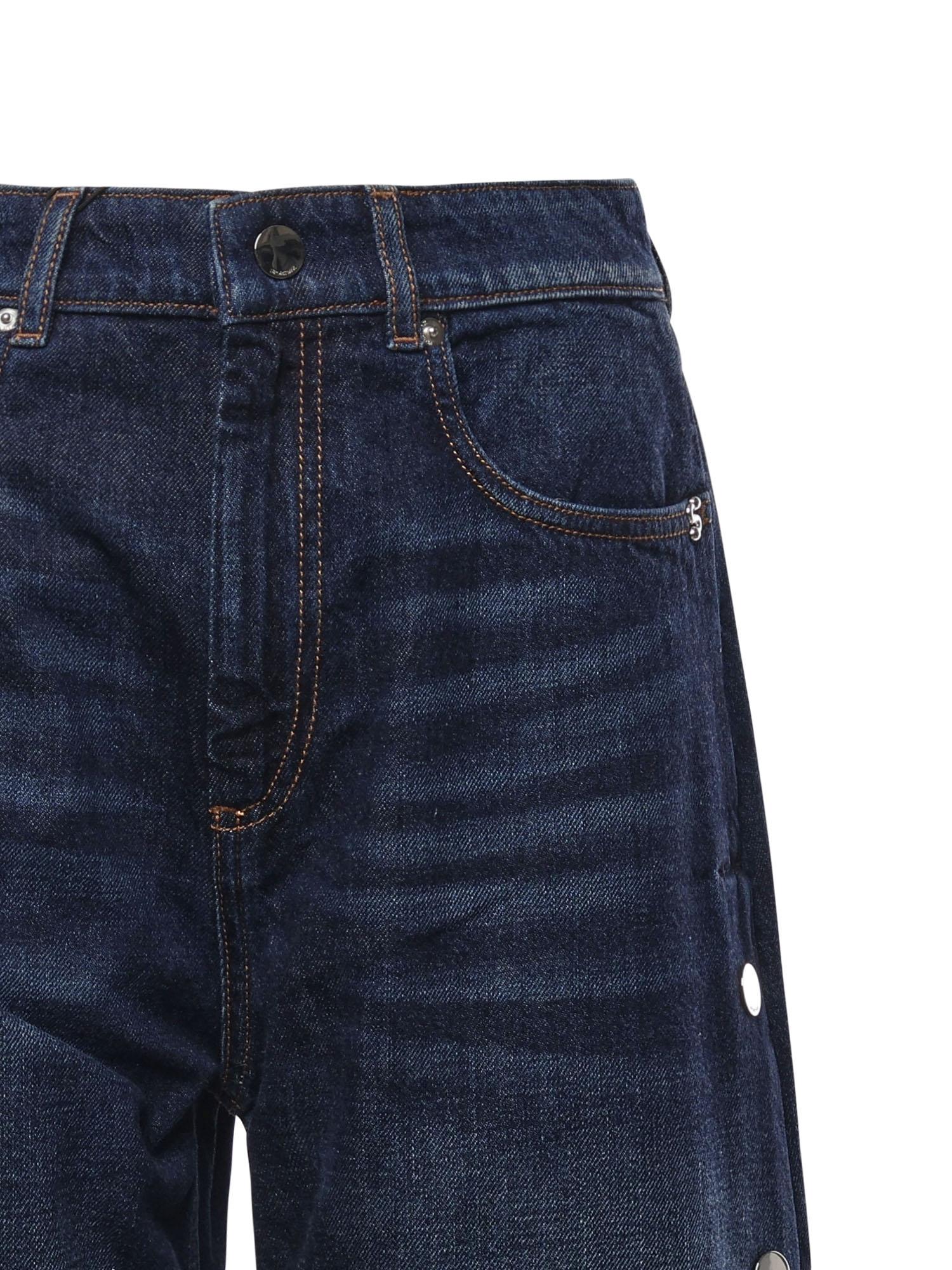 Jeans wide leg con bottoni<BR/> 2522186212600 007 SPORTMAX