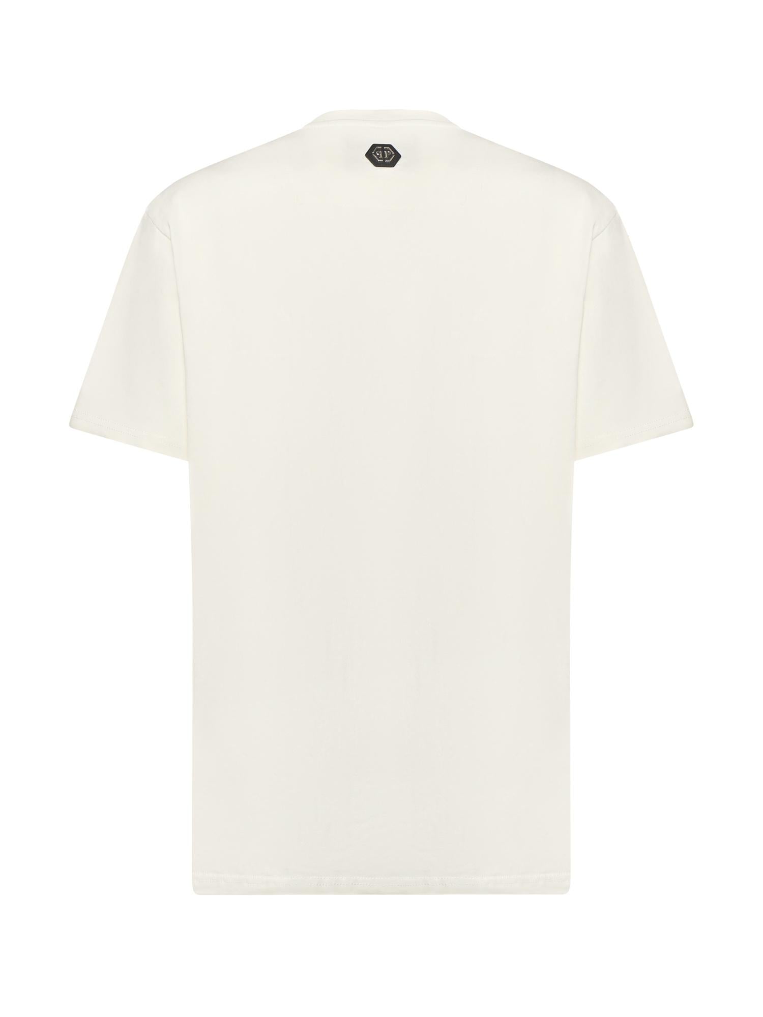 T-shirt con stampa <BR/> FAECMTK8484 PJY002N01OF PHILIPP PLEIN