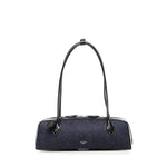 Borsa le Teckel media in denim AA1S06033CA384 516 ALAIA