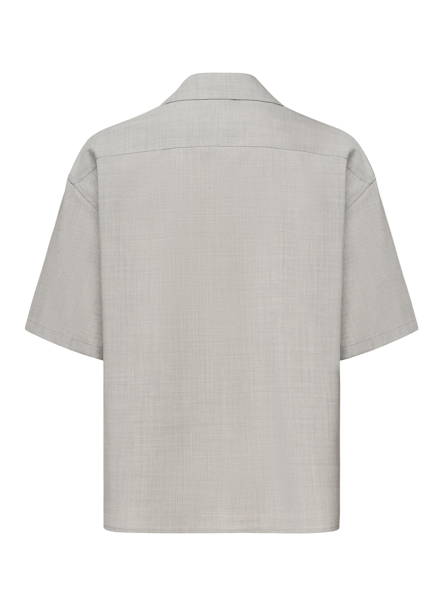 Camicia sartoriale in lana H526Y05WFB 1120 LOEWE