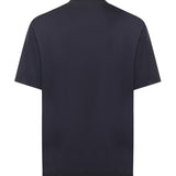 T-shirt Aigue in cotone AIGUE BLU GIULIANO GALIANO