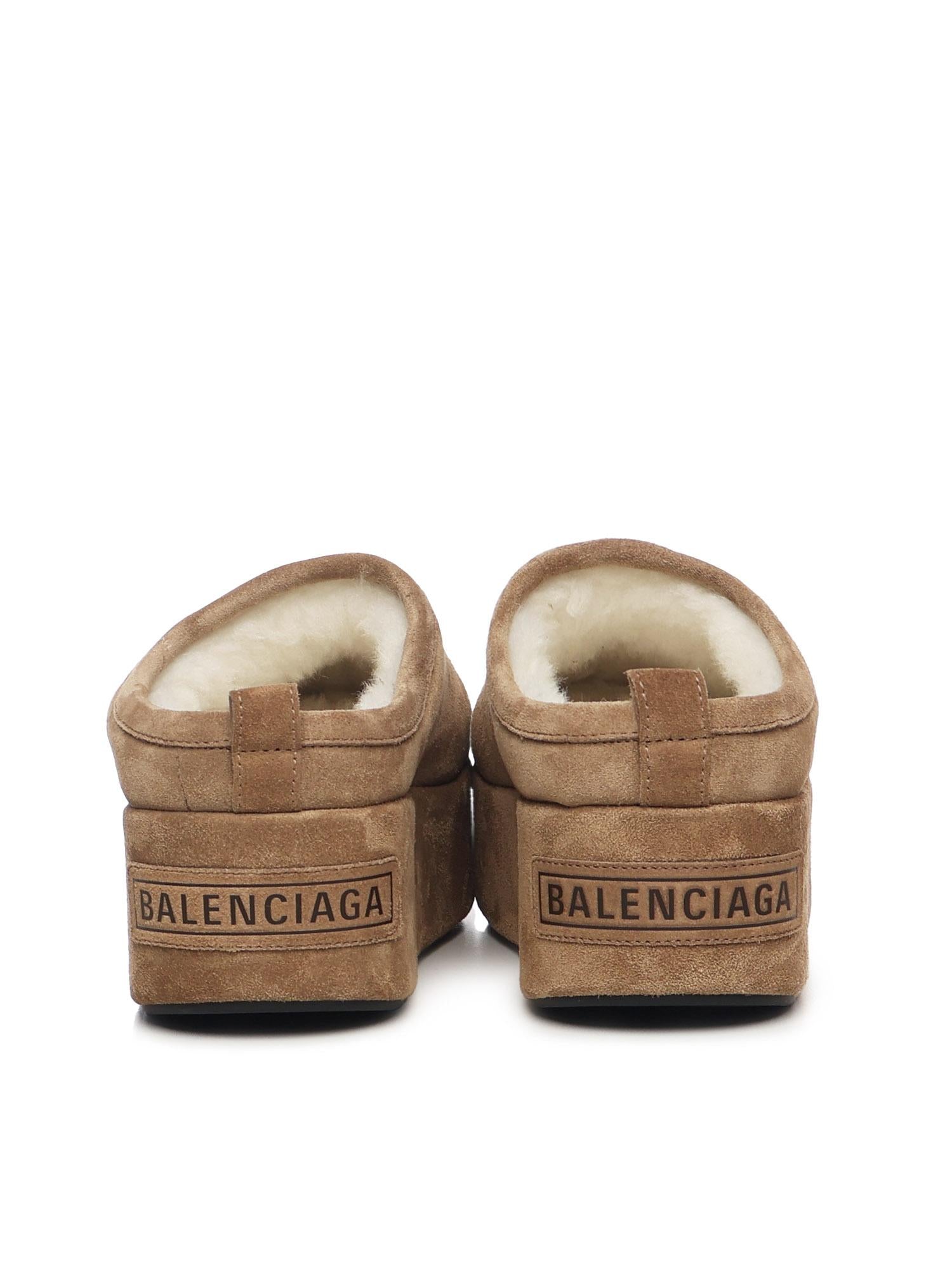 Sabot con plateau alaska soft 825258 WBFC12200 BALENCIAGA