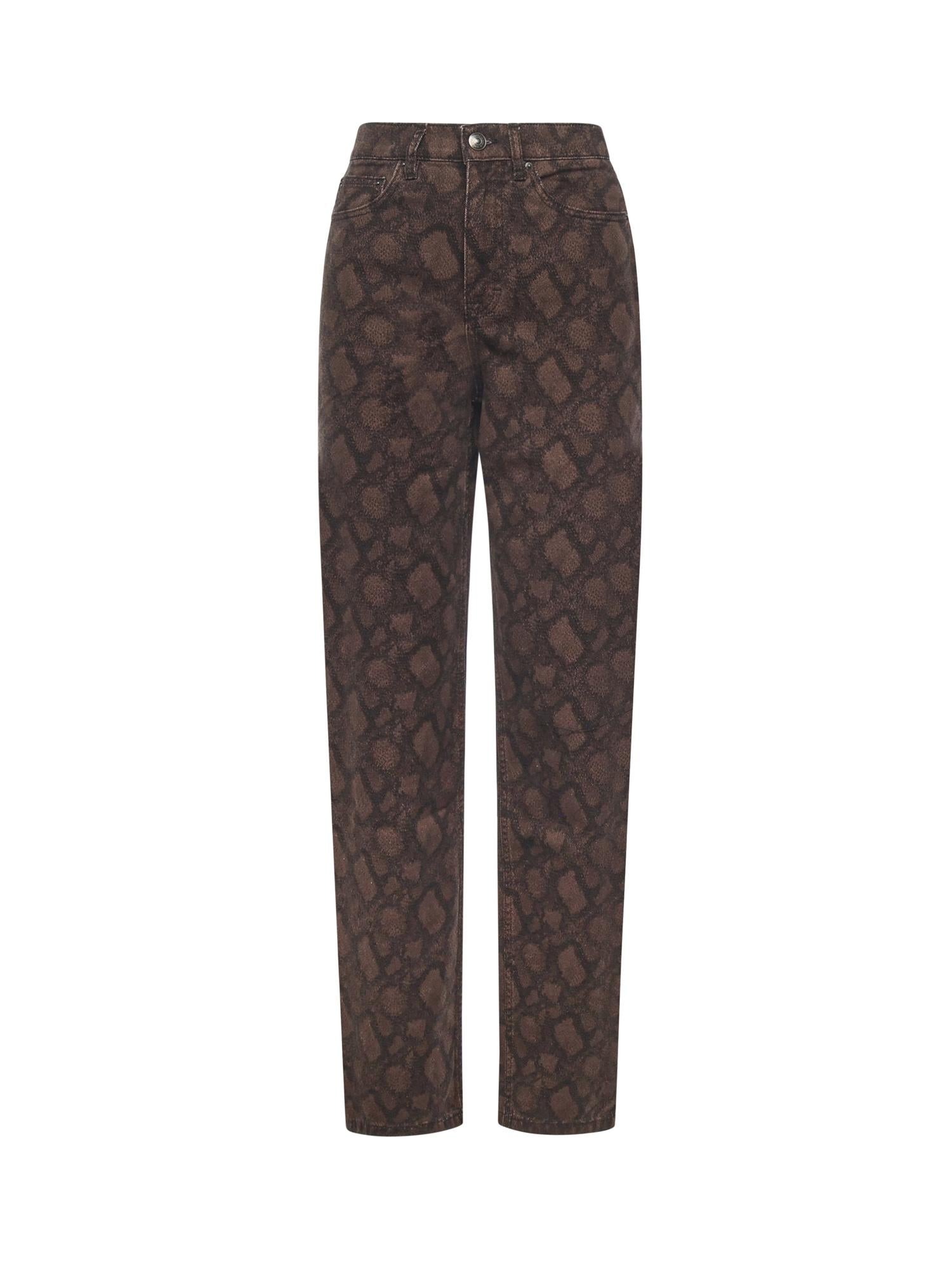 Jeans dritti con stampa all-over 115000 3074 ROTATE